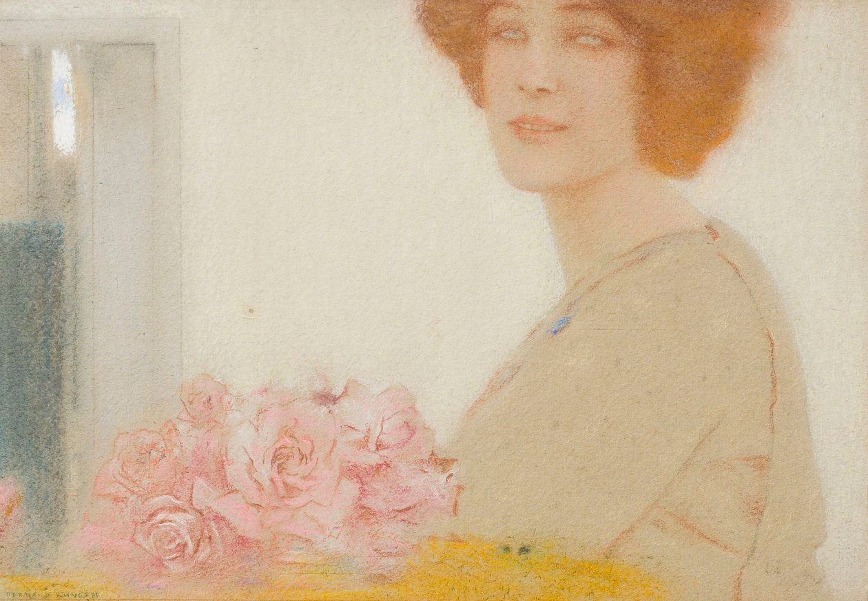 Fra roser av Fernand Khnopff