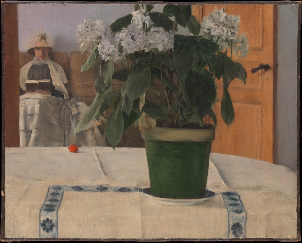 Hortensia av Fernand Khnopff