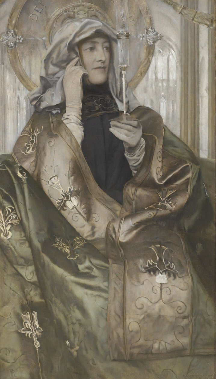 Røkelse, 1898 av Fernand Khnopff