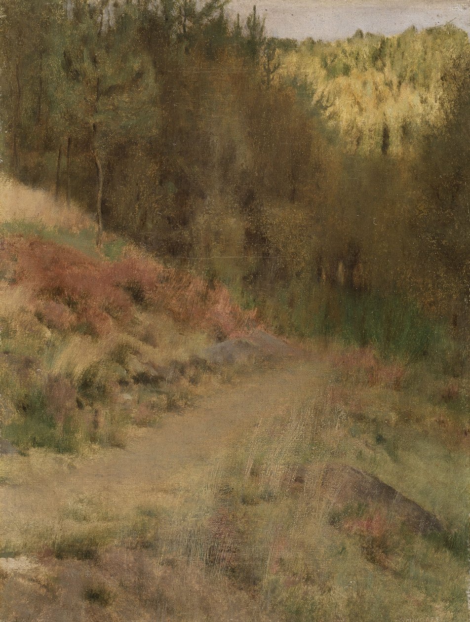 Landskap i Fosset av Fernand Khnopff