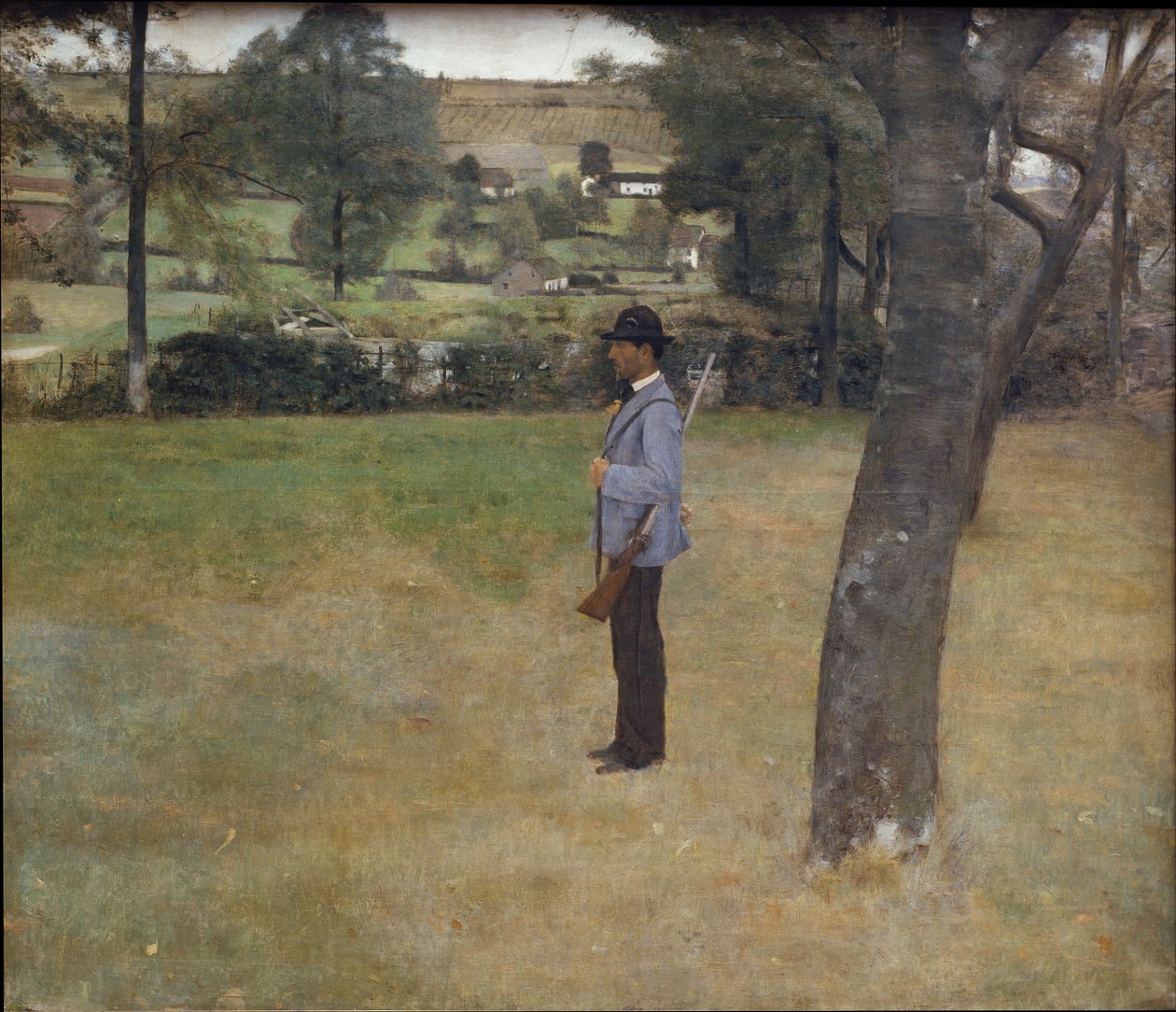 Viltvokteren av Fernand Khnopff