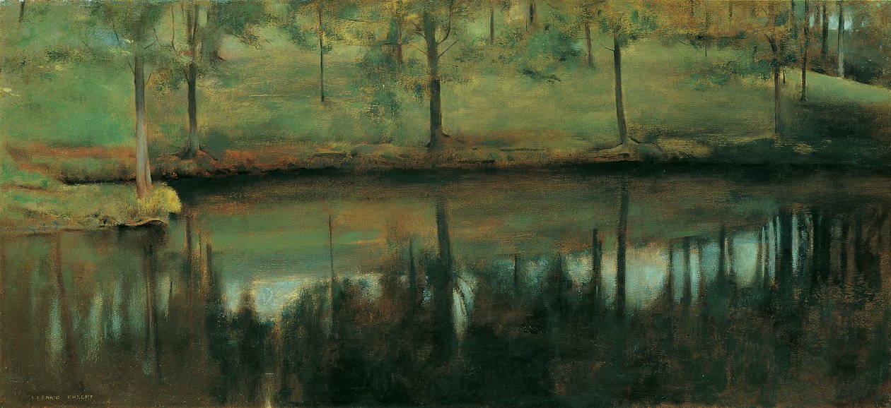stille vann av Fernand Khnopff