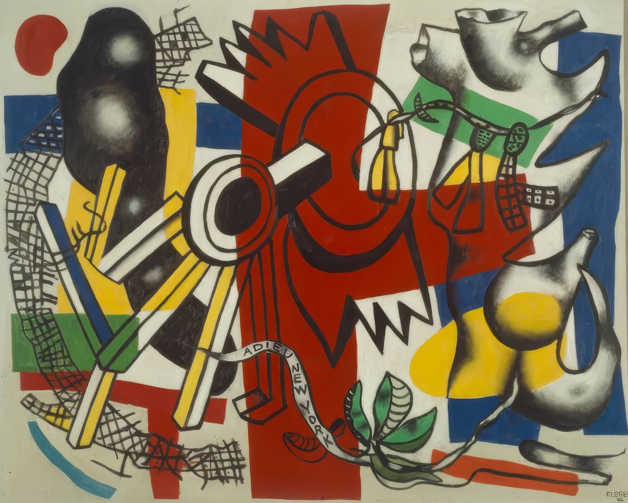 Farvel New York av Fernand Leger