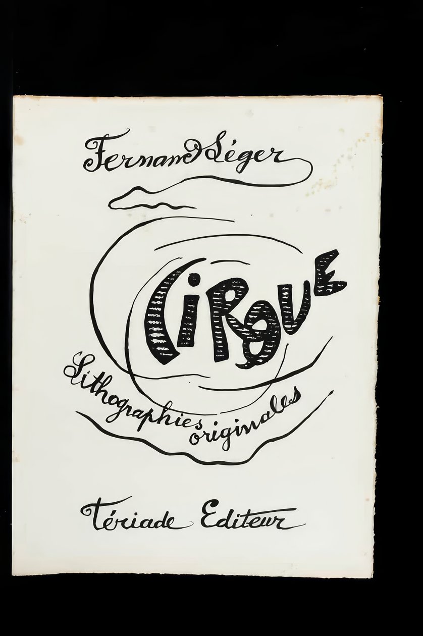 Cirque, forside av Fernand Leger