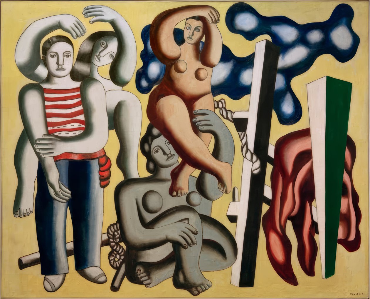 Papegøyene av Fernand Leger