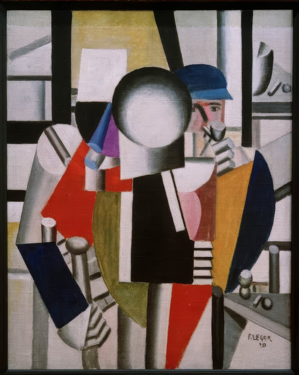 De tre kameratene av Fernand Leger