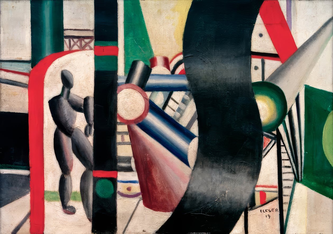 Svart sjåfør av Fernand Leger