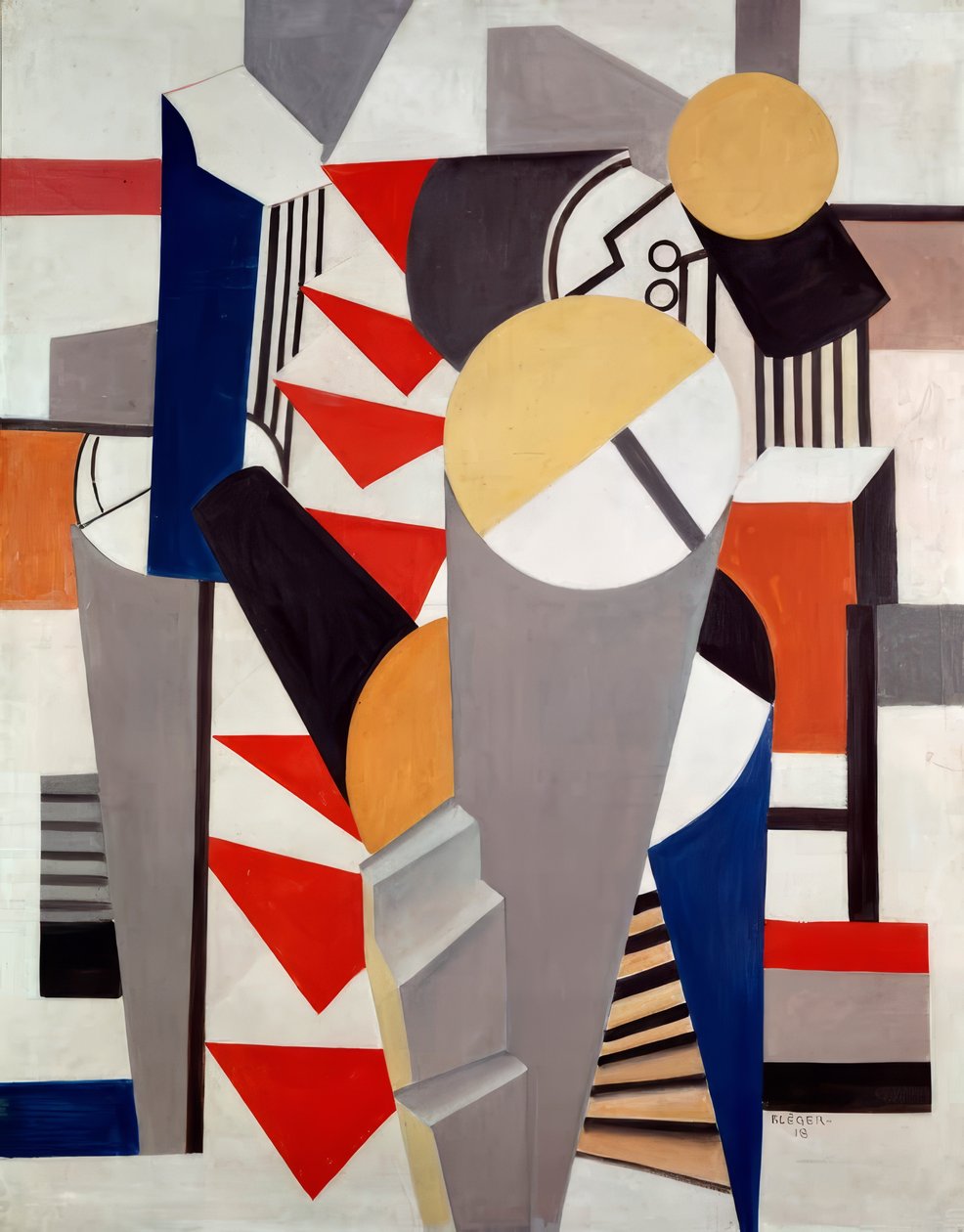 Komposisjon (Moskva) av Fernand Leger