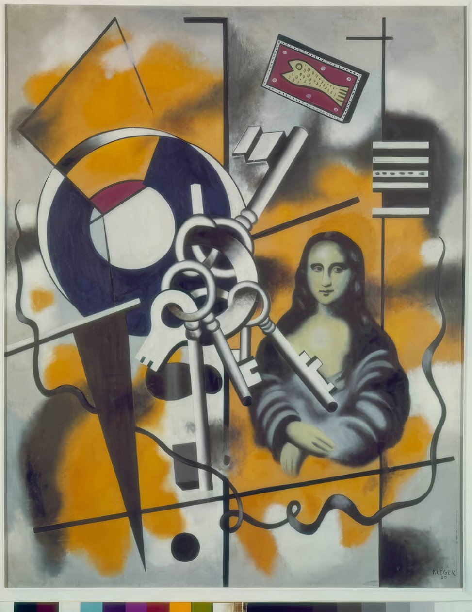 Montparnasse-distriktet av Fernand Leger