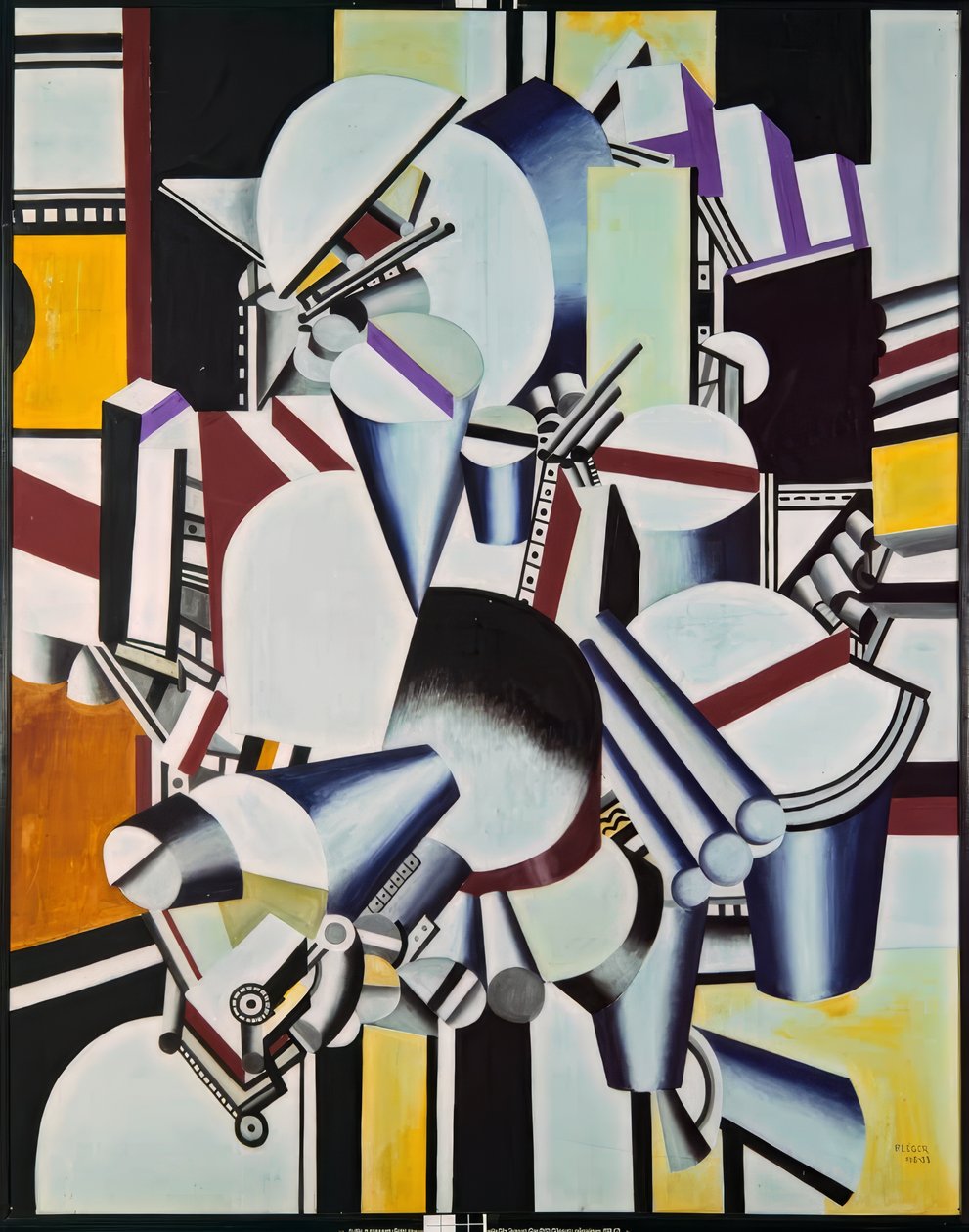 Mekaniske elementer av Fernand Leger