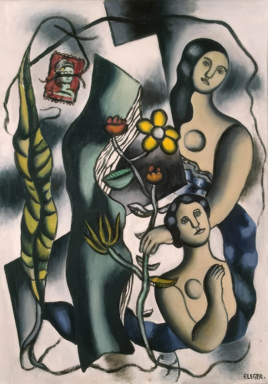 Postkort av Fernand Leger
