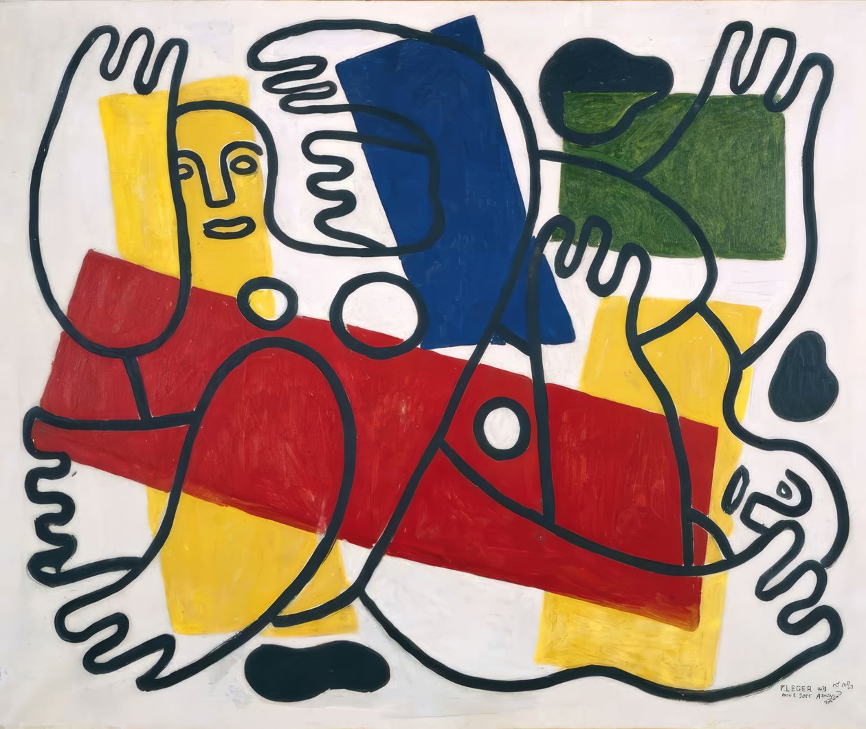 Dykkerne av Fernand Leger