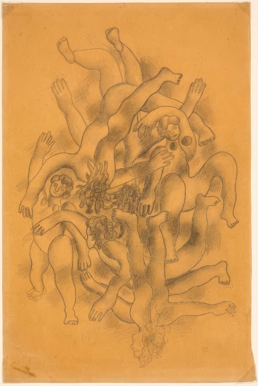 Die Taucher von Fernand Leger