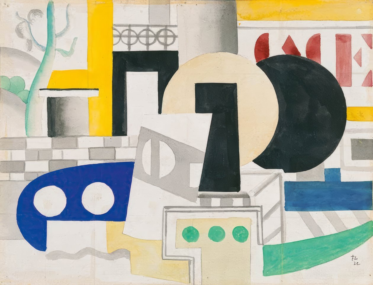 Slepebåten av Fernand Leger