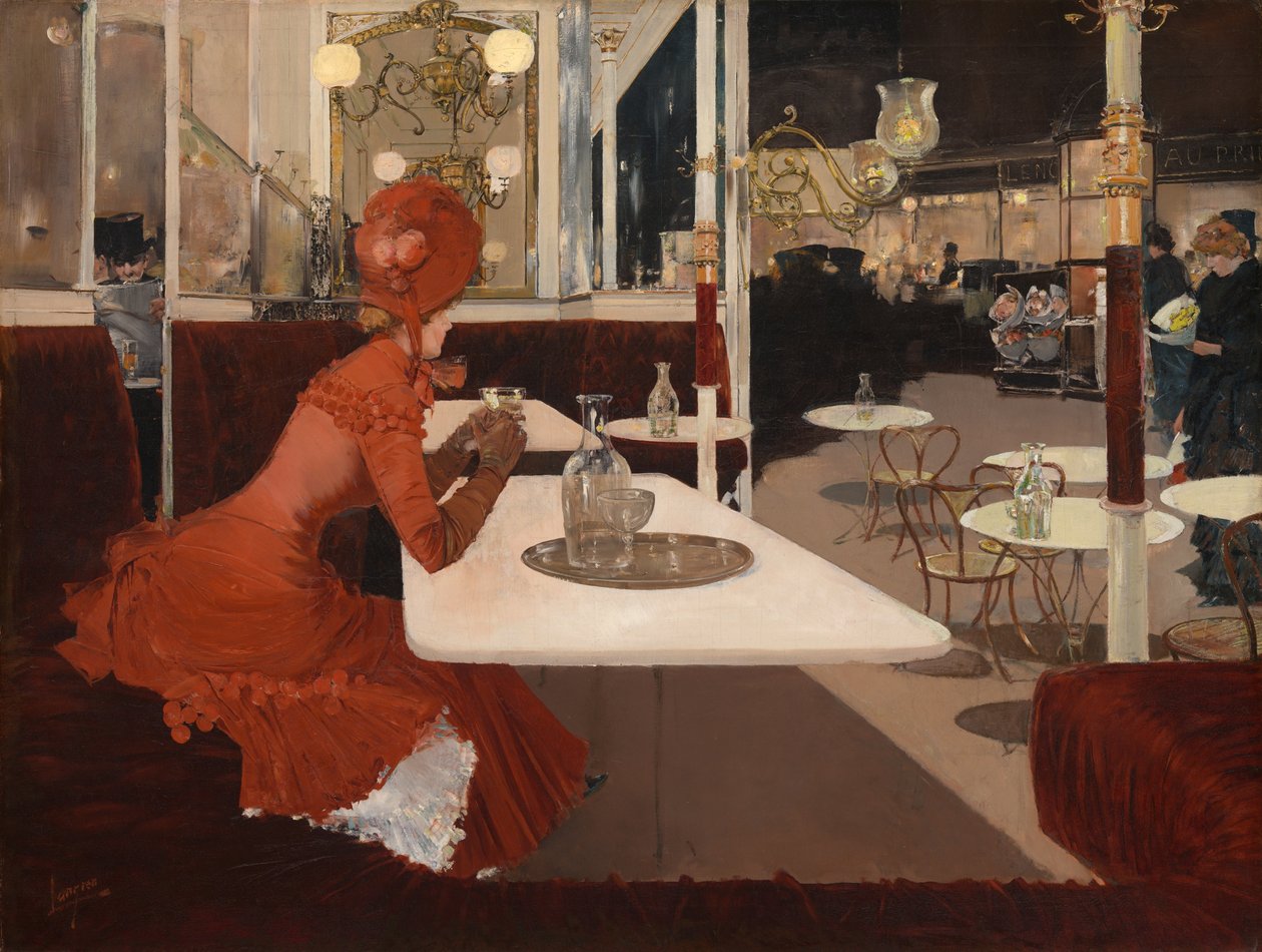 I kafeen, 1882-84. av Fernand Lungren