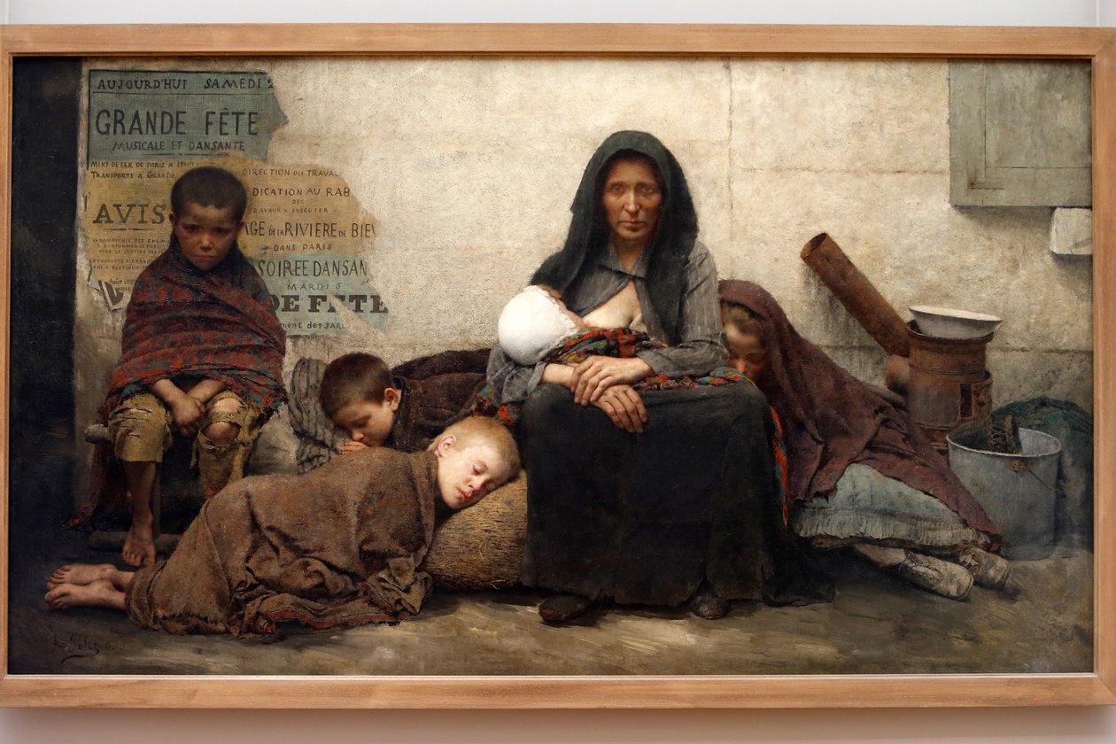 Hjemløs, 1883 av Fernand de Cordova Pelez