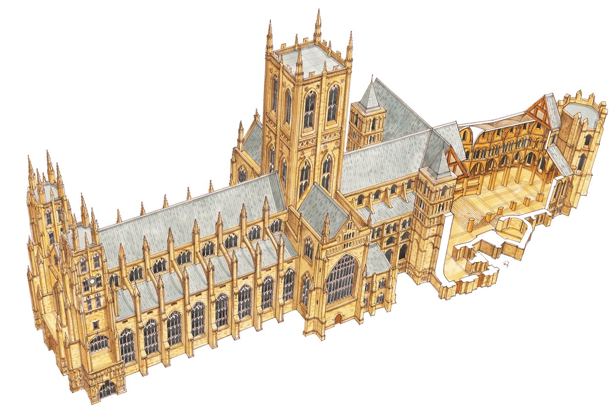 Canterbury katedral. Storbritannia av Fernando Aznar Cenamor