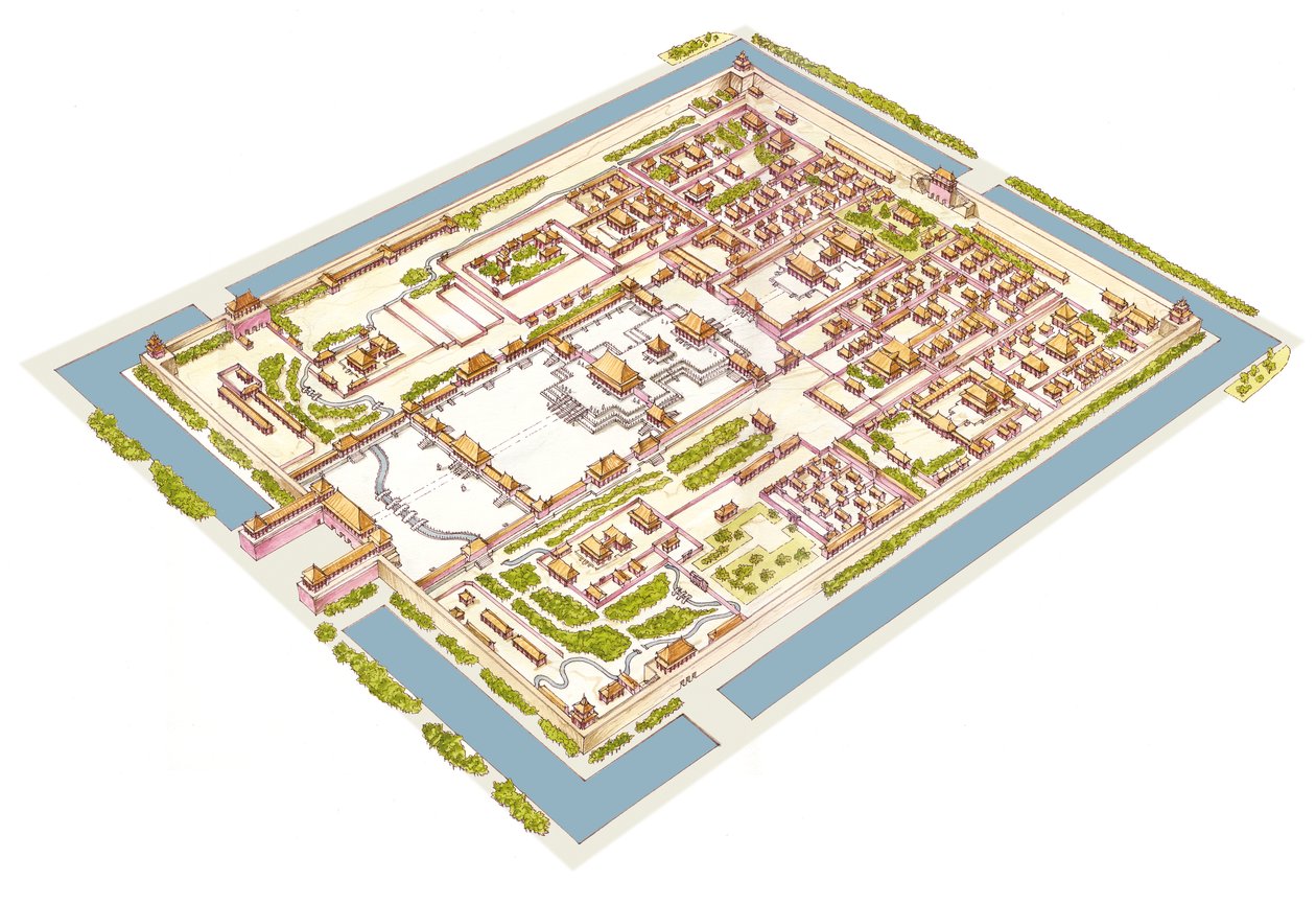 Den forbudte by, Beijing av Fernando Aznar Cenamor