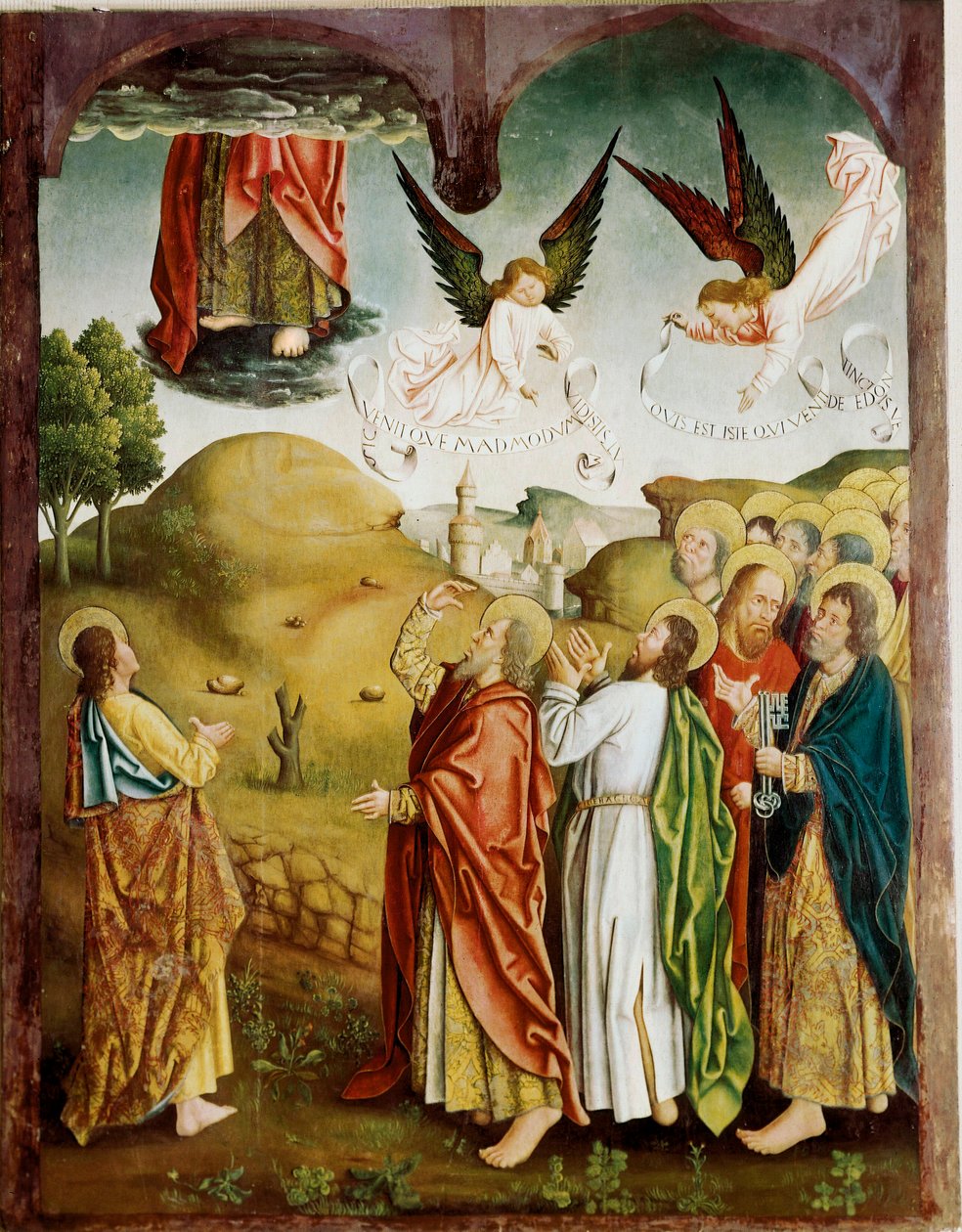 The Ascension, maleri av Fernando Gallego av Fernando Gallego