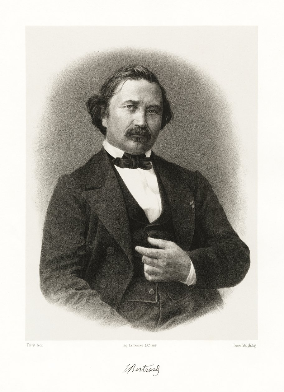Joseph Louis François Bertrand, 1865-66 av Ferret