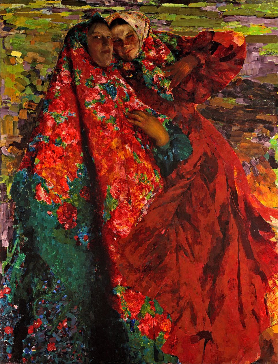 Bondekvinner, 1905 av Filipp Andreevic Maljavin