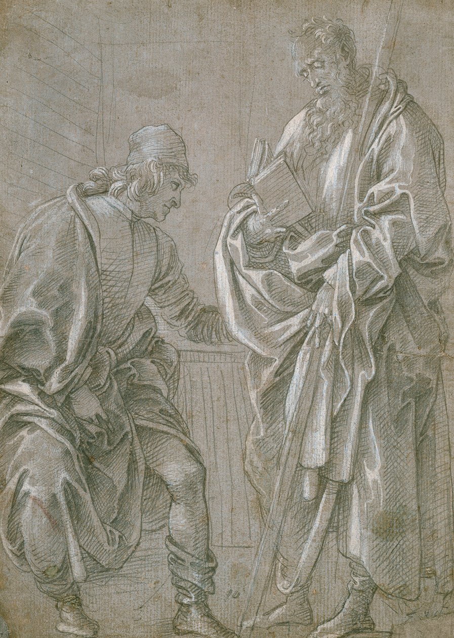 Apostel og ungdom av Filippino Lippi