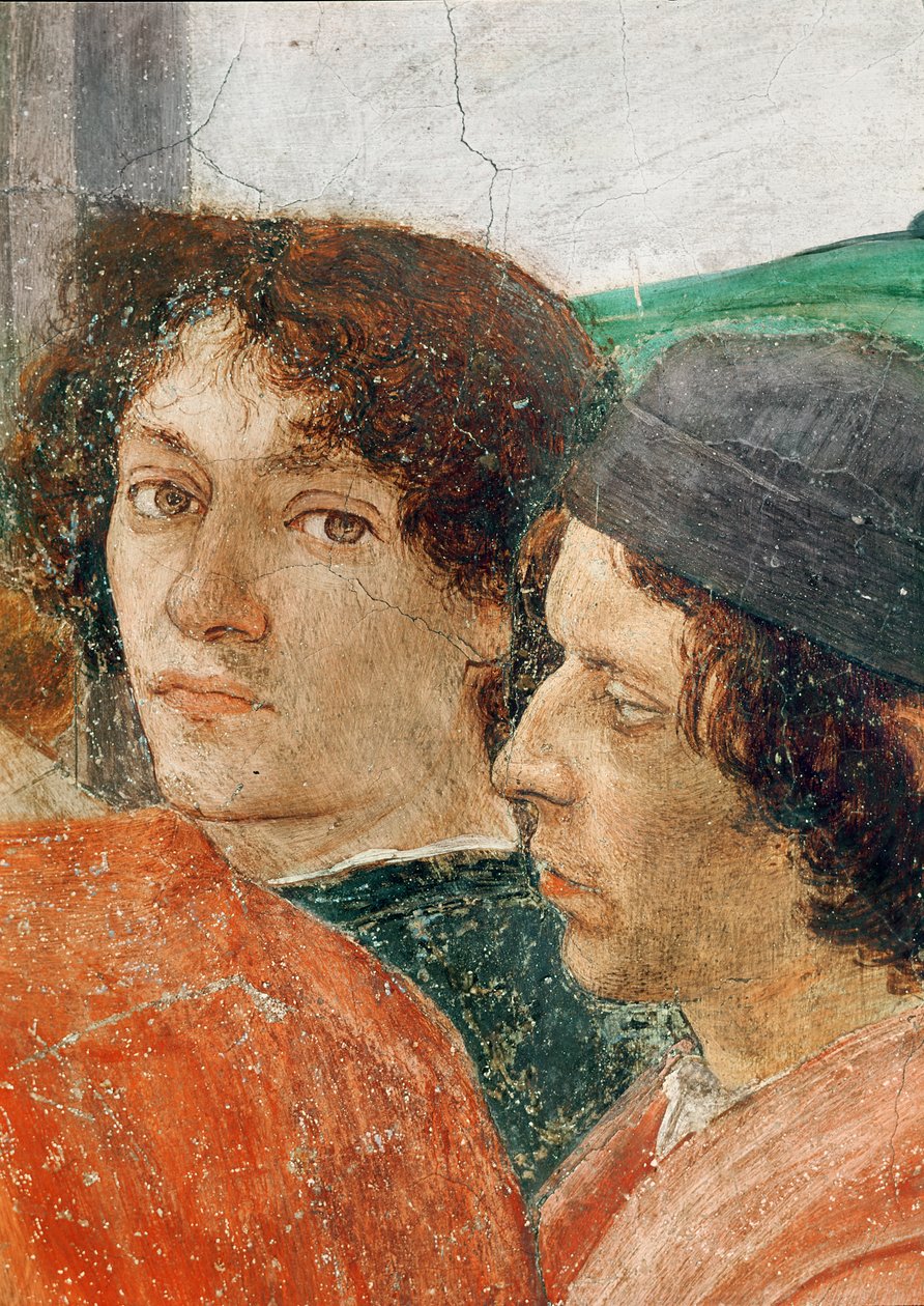Detalj av korsfestelsen av St. Peter, ca. 1480 (detalj av 237996) av Filippino Lippi