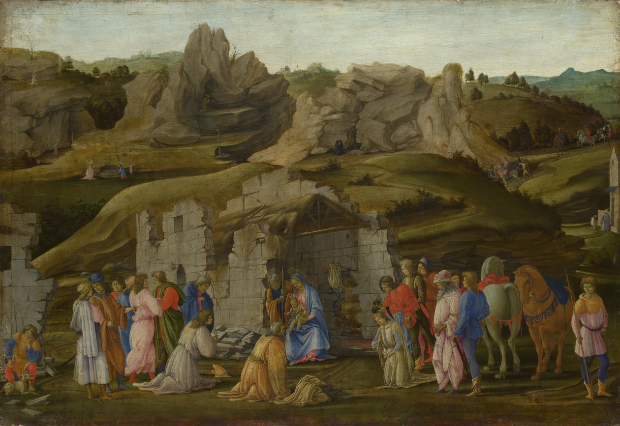 Tilbedelsen av kongene av Filippino Lippi