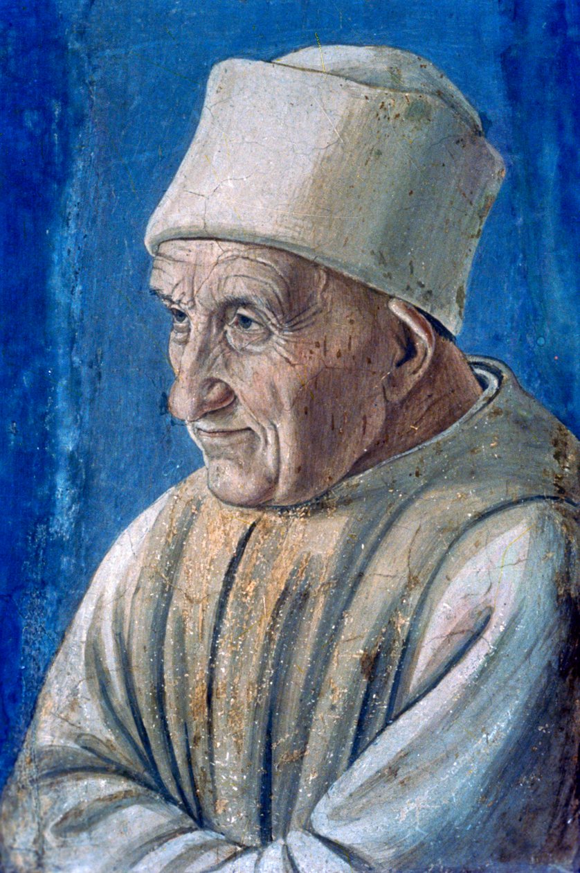 Portrett av en gammel mann, 1485 av Filippino Lippi