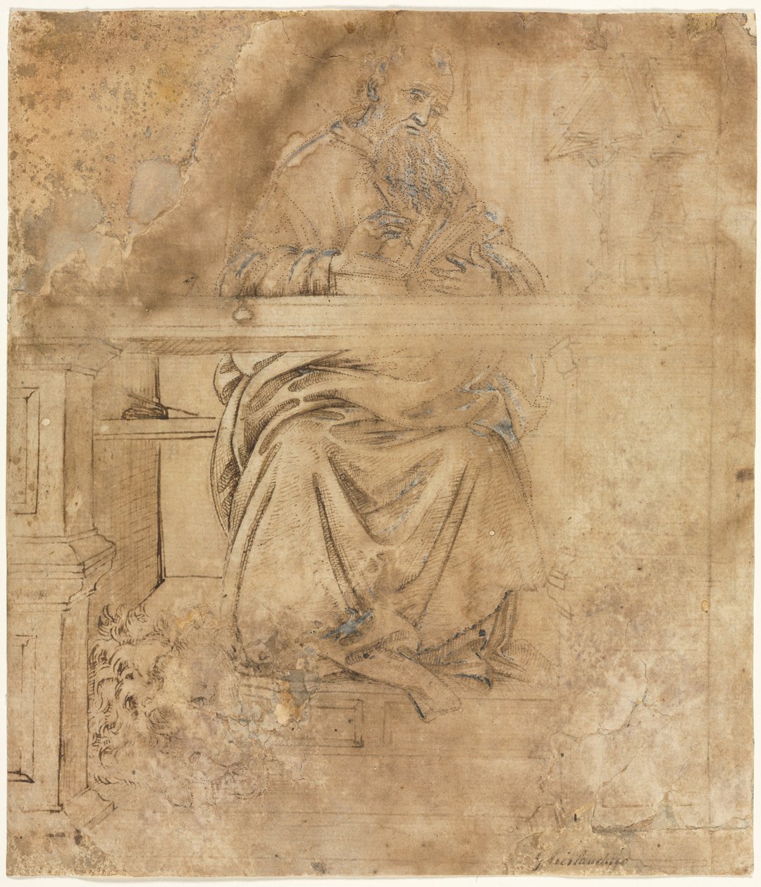 St. Hieronymus i hans studie av Filippino Lippi