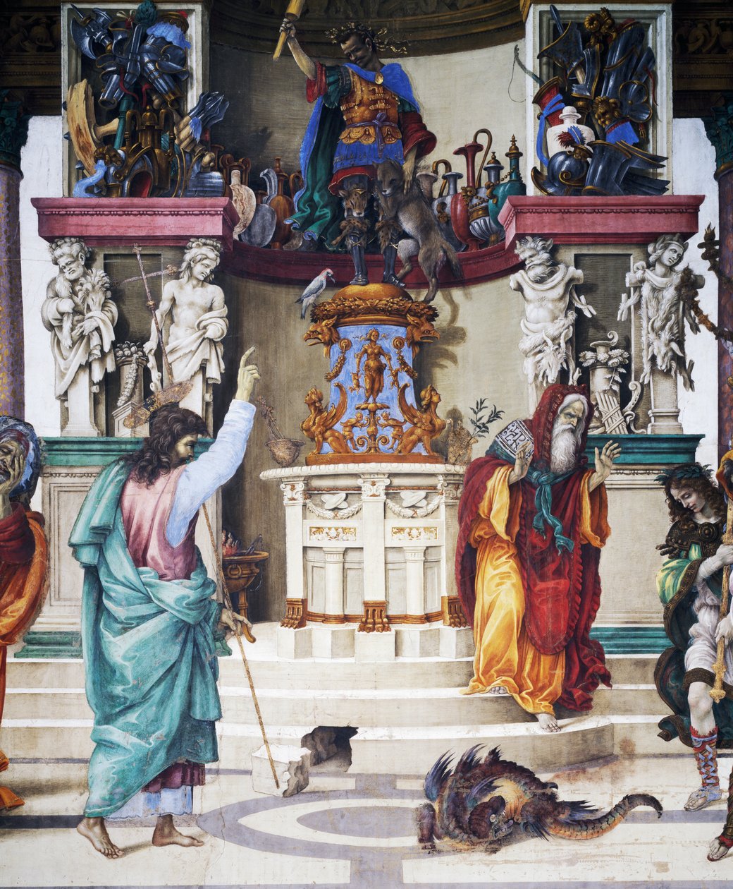 Stories of Saint John, av Filippino Lippi av Filippino Lippi