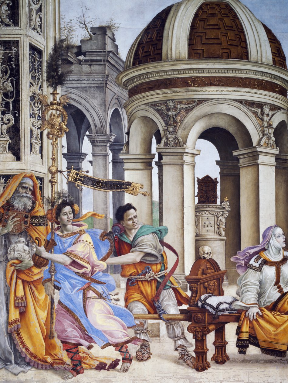 Stories of St John, av Filippino Lippi av Filippino Lippi