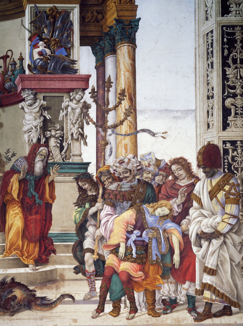 Stories of St John, av Filippino Lippi av Filippino Lippi