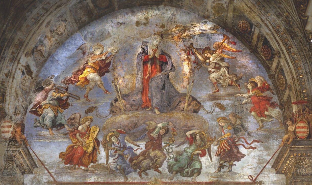 The Assumption, Carafa Chapel, Santa Maria sopra Minerva, Roma, 1488-93 av Filippino Lippi