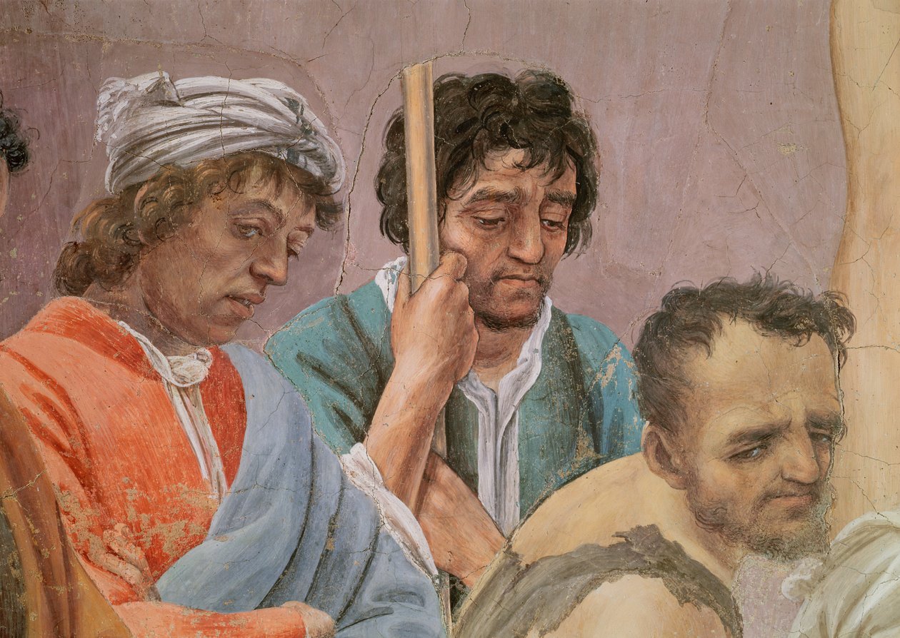 Striden med Simon Mago, og korsfestelsen av St. Peter, ca. 1480 av Filippino Lippi