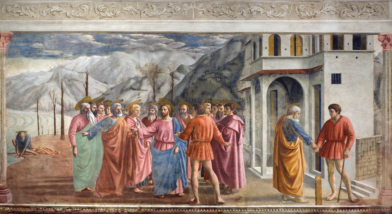 The Tribute-pengene av Filippino Lippi