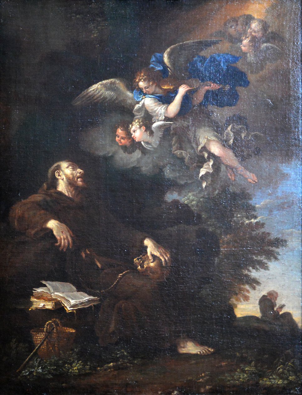 Saint Francis i ekstase av Filippo Lauri