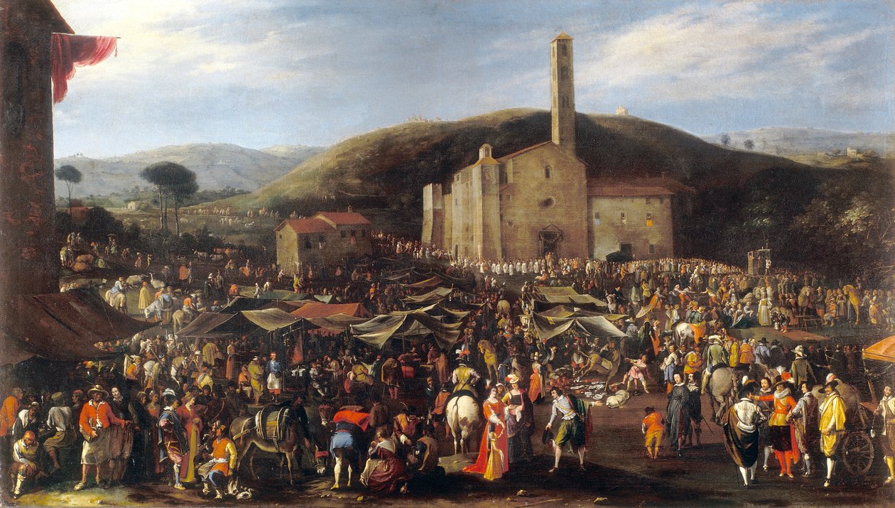 Impruneta-festivalen av Filippo Napoletano