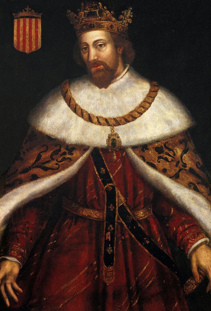 Portrett av James I kalt Erobreren, kongen av Spania av Filippo Ariosto