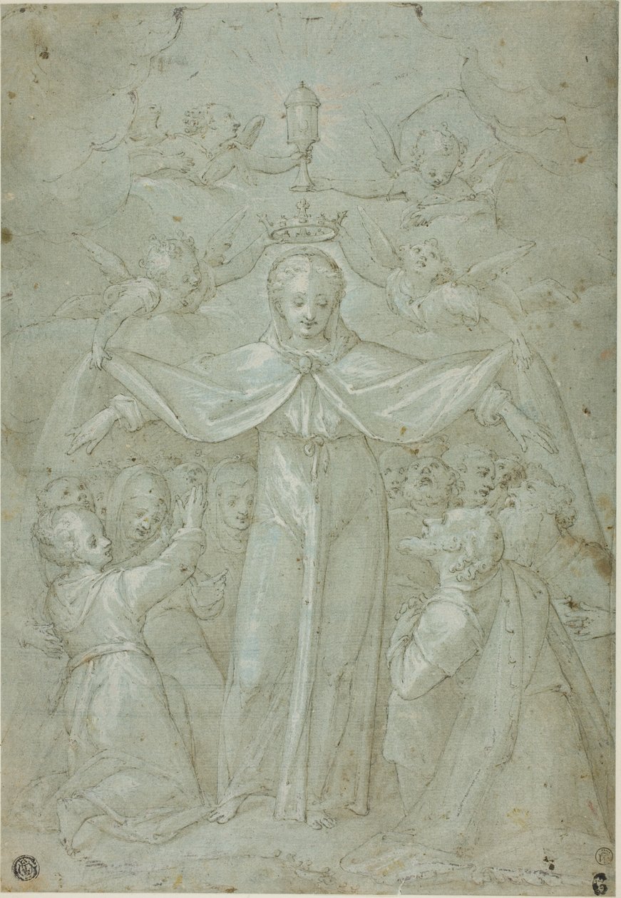 Virgin of Mercy (Our Lady of Mercy) av Filippo Bellini