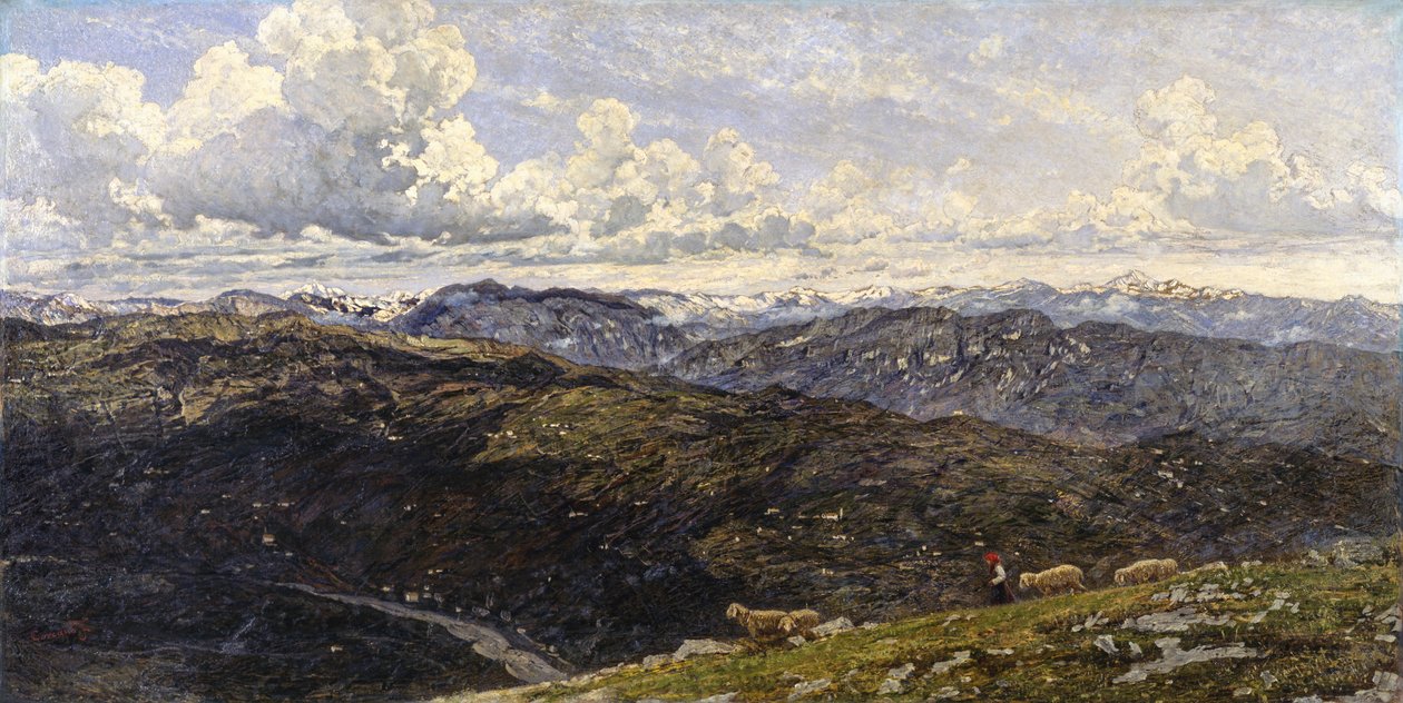 Bergamaske prealps av Filippo Carcano