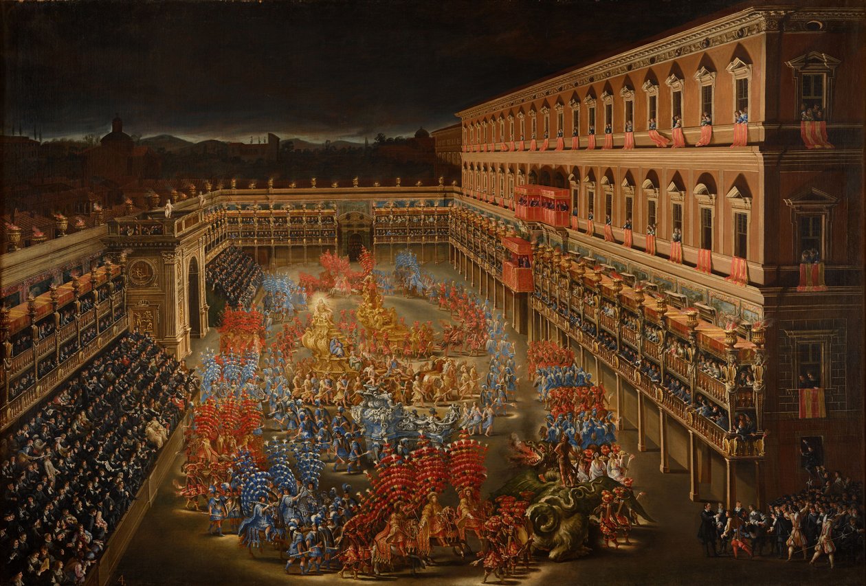 Joust av karuseller av Filippo Gagliardi