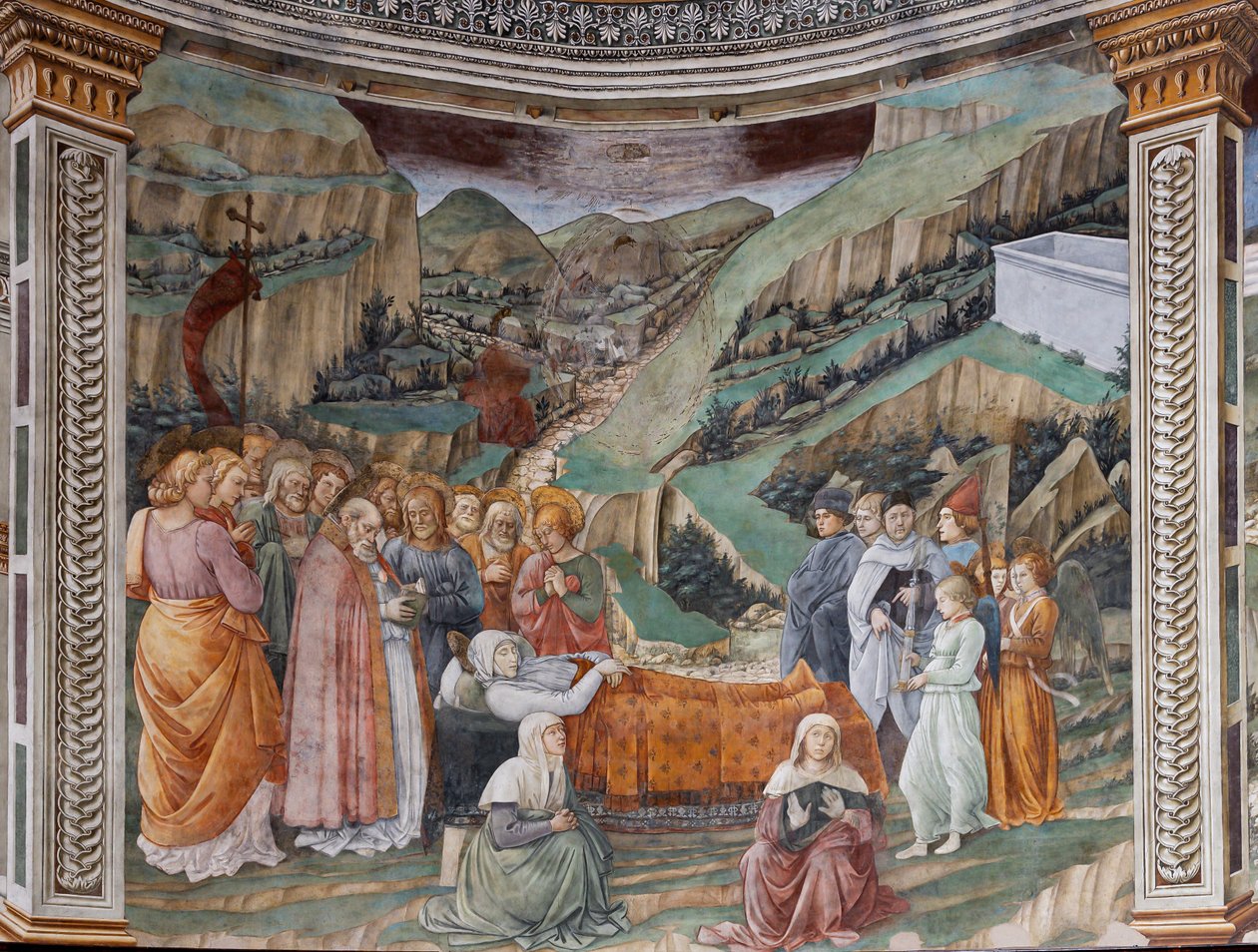 Gjennomgang av Mary av Filippo Lippi