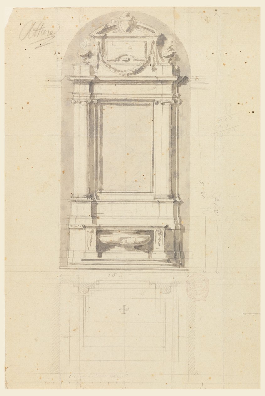 Design for et alter av Filippo Marchionni