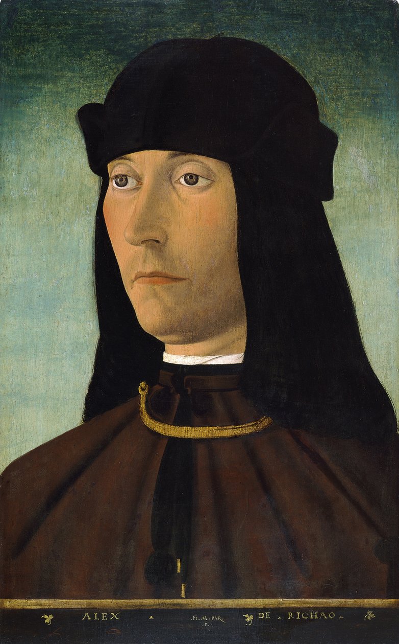 Portrett av Alessandro de Richao av Filippo Mazzola
