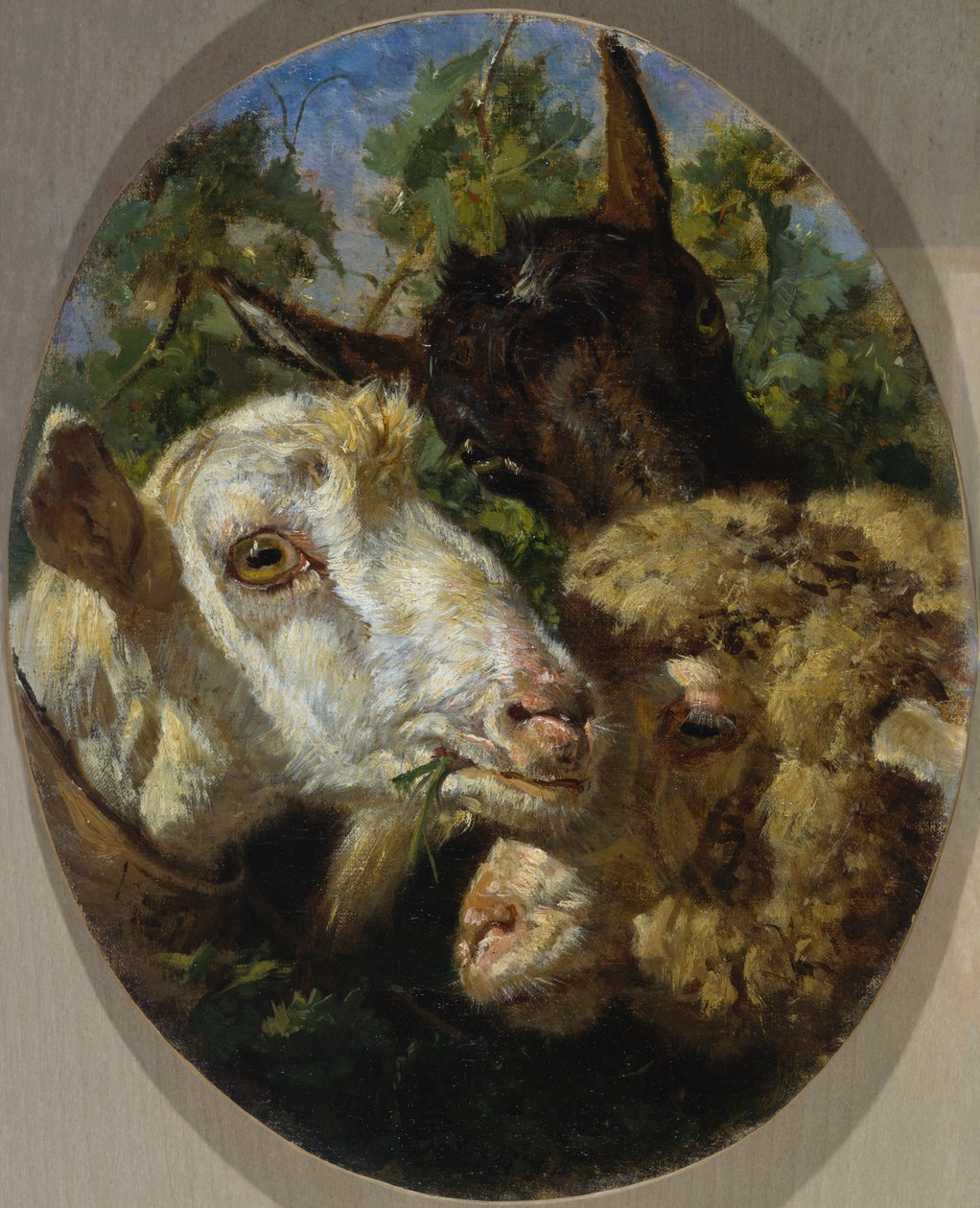 Hoder av dyr av Filippo Palizzi