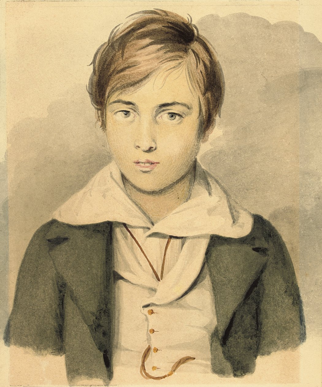 Et portrett av William Michael Rossetti av Filippo Pistrucci