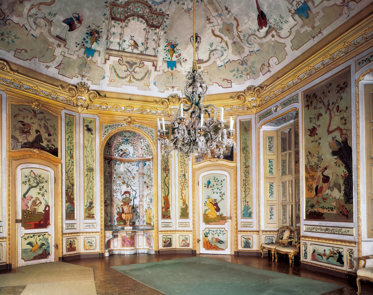 Jakthytte i Stupinigi, Torino, Italia, ca. 1729 (bilde) av Filippo or Juvara Juvarra