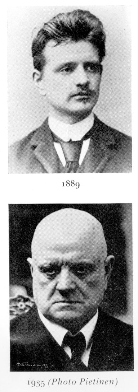 Jean Sibelius (1865-1957) 1889 av Finnish Photographer