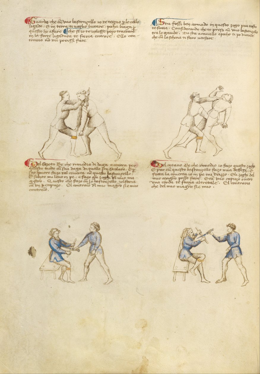 Bekjemp med Rondel og Dagger av Fiore Furlan dei Liberi da Premariacco